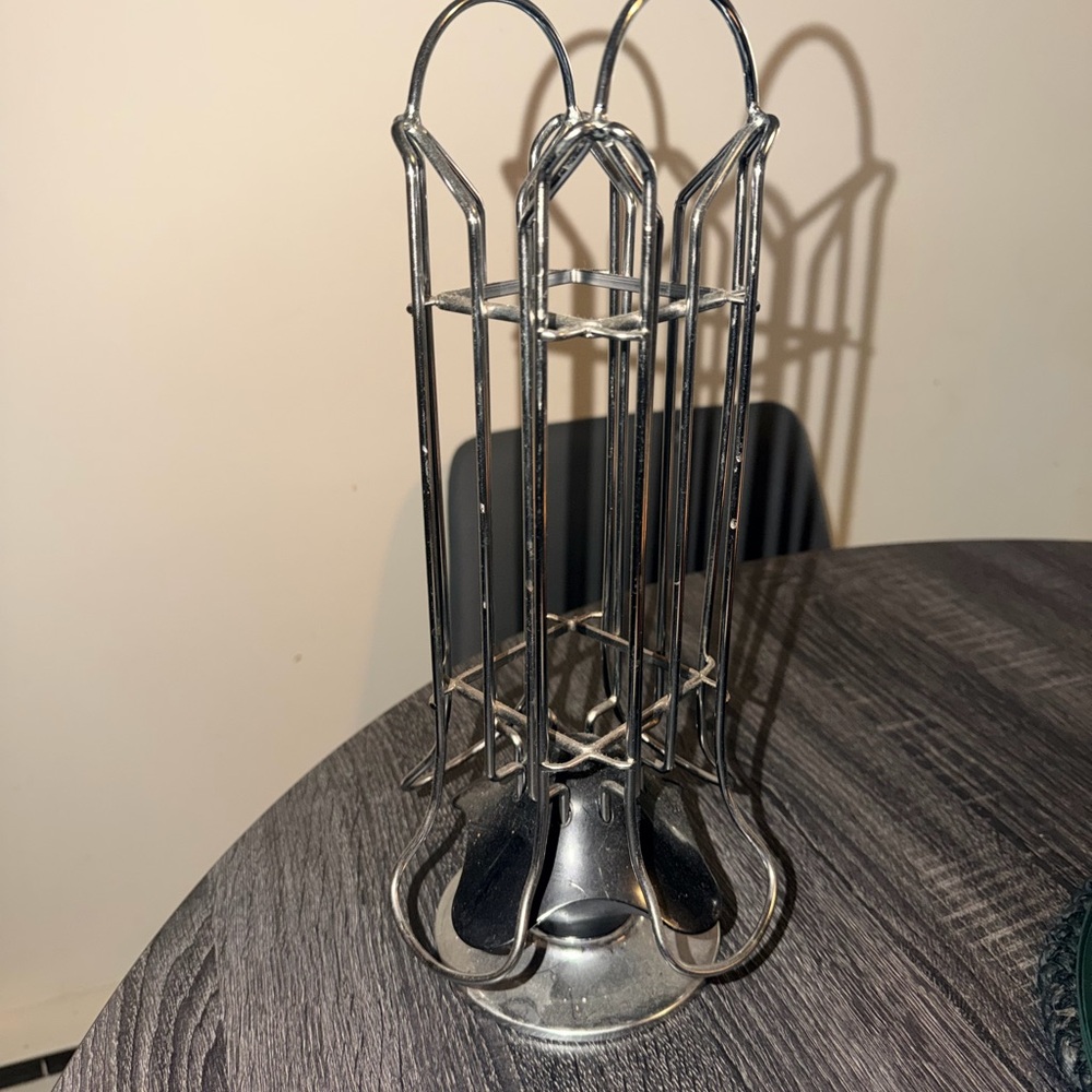 Crate & Barrel Vartuso Carousel Holder